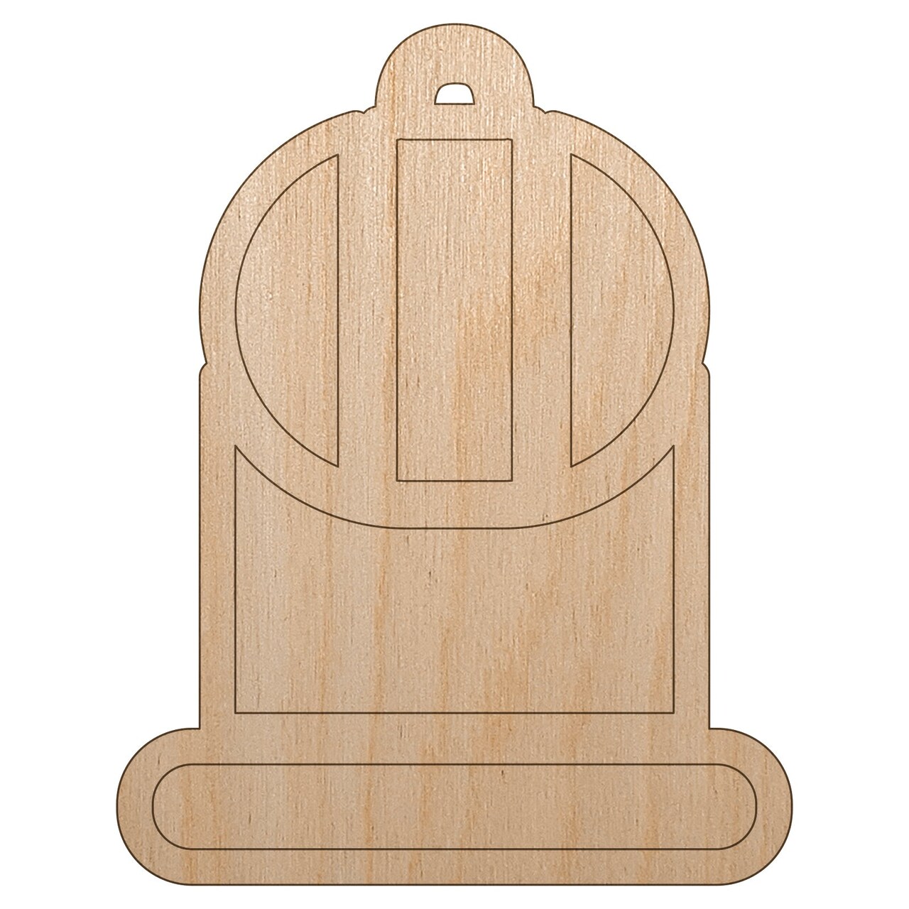 Hiking Hiker Camping Backpack Unfinished Wood Shape Piece Cutout for DIY Craft Projects